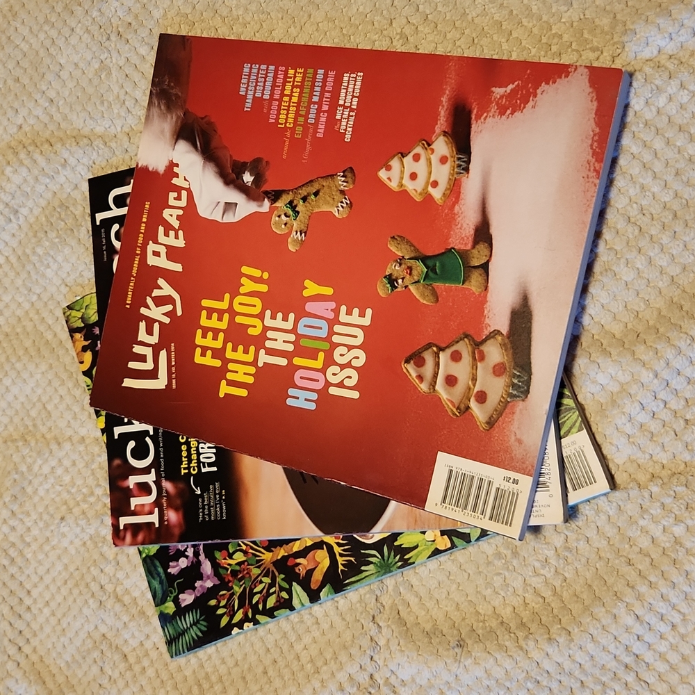 Lucky Peach issues 13, 15 and 16